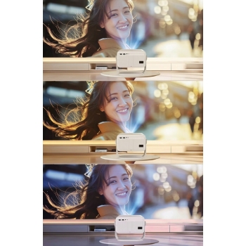 HY350MAX Full HD/4K projektor, WiFi 6 HDR10 Android LED televizor sa WiFi zvučnikom